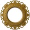 Ekena Millwork Orrington Ceiling Medallion (Canopies up to 6 5/8"), 13 1/4"OD x 6 5/8"ID x 1 1/8"P, Pharaohs Gold CM13ORPGS - alternate 1